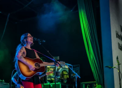 Katie Crutchfield aka Waxahatchee at SLC Twilight.