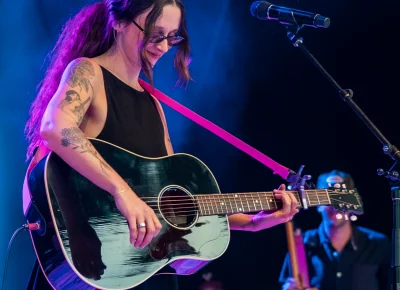 Katie Crutchfield aka Waxahatchee at SLC Twilight.