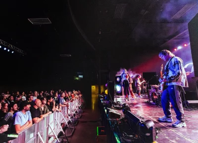 Snõõper on stage with a great crowd at the Union Event Center in Salt Lake City.