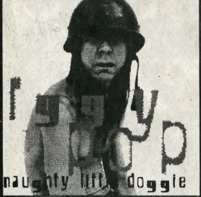 The cover for Iggy Pop's 1996 album Naughty Little Doggie.