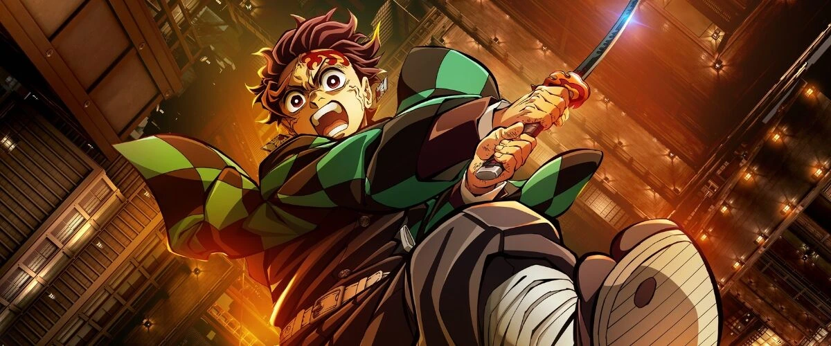 A still from the new anime film, Demon Slayer: Kimetsu no Yaiba – The Movie: Infinity Castle.