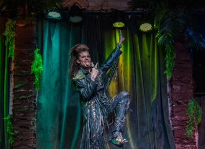 Kory Edgewood performs regularly at the Why Kiki bar. Photo: Ashley Christenson.