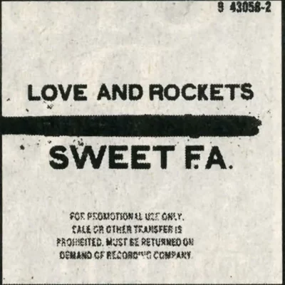 The cover for Love and Rockets' 1996 album Sweet F.A.