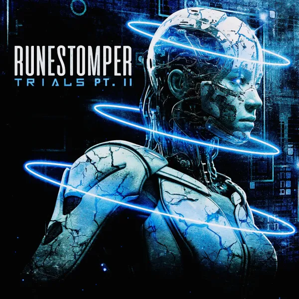 The cover art for Runestomper's 2025 album, Trials, Pt. II.