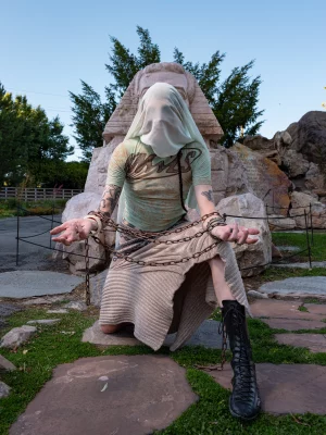 Diaz sees our virtual selves as the aspirational versions of who we are. Photo: Jillian Meyer.