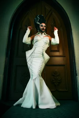 What began as a passion for costume design slowly unfolded into something much larger for M’Lady Wood. Photo: Hayley Stoddard.