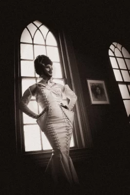 M’Lady Wood embodies the spirit of drag as both an artist and a community builder. Photo: Hayley Stoddard.