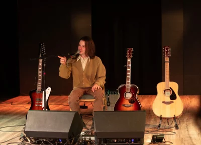 Hayden Pedigo at Parker Theatre.