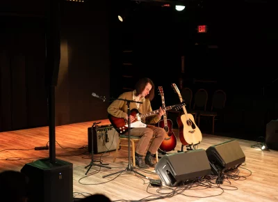 Hayden Pedigo at Parker Theatre.