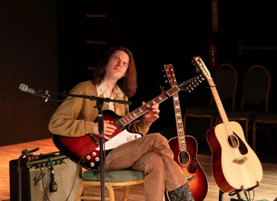 Hayden Pedigo at Parker Theatre.