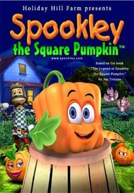 A movie poster of the movie Spookley The Square Pumpkin for the 31 Nights of Secondhand Screenings.