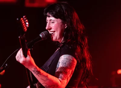 Karly Hartzman (vocals and guitar) is a natural performer.