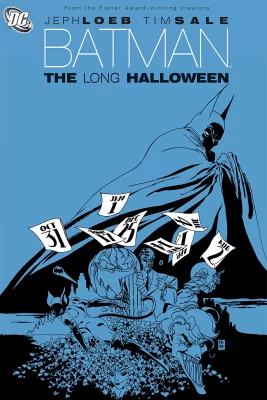 A poster of the comic Batman: The Long Halloween for the 31 Nights of Secondhand Screenings.