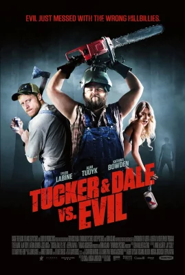 A movie poster of the movie Tucker & Dale vs. Evil for the 31 Nights of Secondhand Screenings.