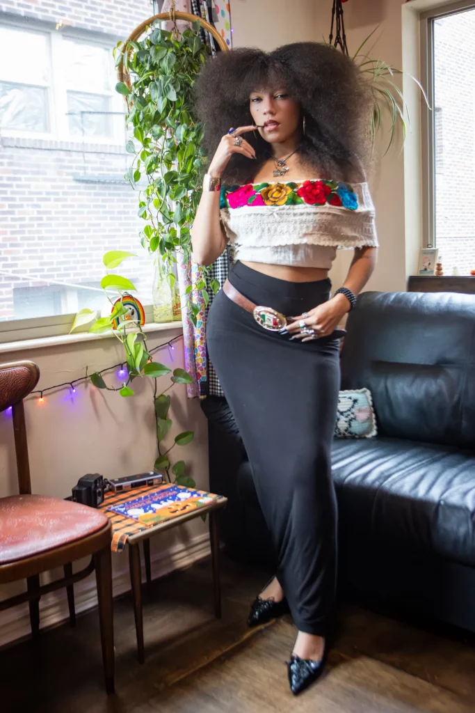 As a model, Adaline Rae is all about advocating for better working conditions for their colleagues. Photo: Derek Brad.