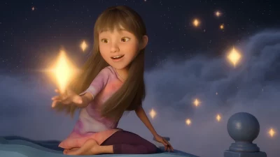 In Your Dreams Stevie discovers that what truly matters isn’t magic or wishes — it’s the imperfect love that binds. Courtesy of Netflix