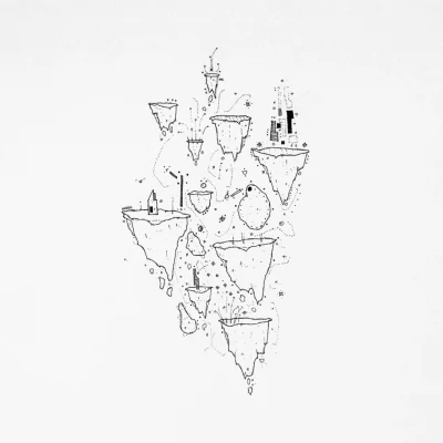 The cover art for A Dawning, a collaboration between Ólafur Arnalds and Irish musician Talos.