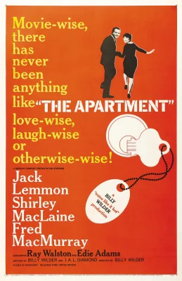 A movie poster of The Apartment for the 31 Days of Secondhand Givings.