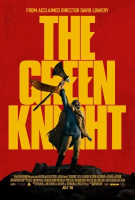 A movie poster of The Green Knight for the 31 Days of Secondhand Givings.