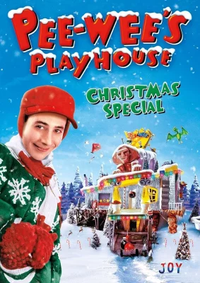 A movie poster of Christmas at Pee-wee's Playhouse for the 31 Days of Secondhand Givings.