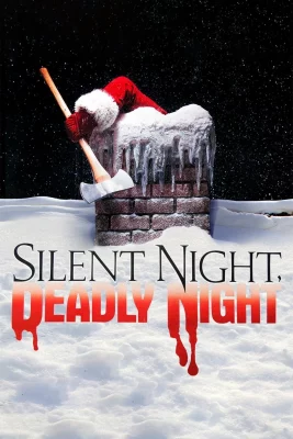 A movie poster of Silent Night, Deadly Night for the 31 Days of Secondhand Givings.