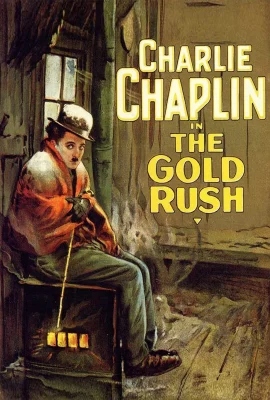 A movie poster of The Gold Rush for the 31 Days of Secondhand Givings.