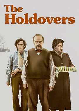 A movie poster of The Holdovers for the 31 Days of Secondhand Givings.