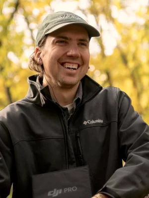 Alex Huston Fischer, director of Wicker, an official selection of the 2026 Sundance Film Festival. Courtesy of Sundance Institute | photo by Balázs Glódi.