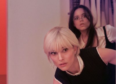 Natalie Portman and Jenna Ortega appear in The Gallerist by Cathy Yan, an official selection of the 2026 Sundance Film Festival. Courtesy of Sundance Institute | photo by MRC II Distribution Company L.P.