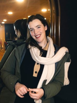 Sinéad O'Shea, director of All About the Money, an official selection of the 2026 Sundance FilmFestival. Courtesy of Sundance Institute.