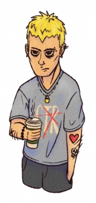 A colored sketch of a "Jack Mormon."