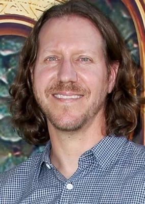 A portrait photo of film director Matthew Robinson.