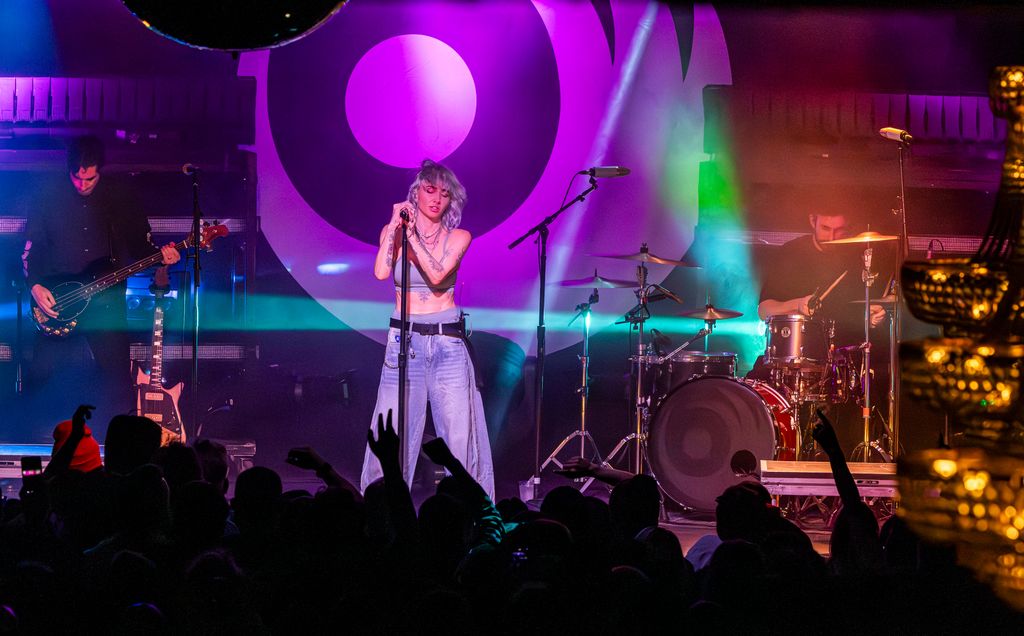 Lights performing at The Metro Music Hall in Salt Lake City.