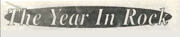 The Year in Rock