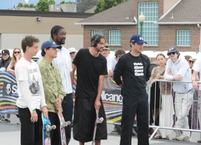 Tyson Bowerbank, Mason Silva, Nikolai Piombo and Jake Johnson at Crusher Cup