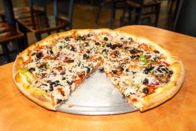veggie pizza from Este