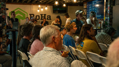 The audience at the 999 Ride Panel.