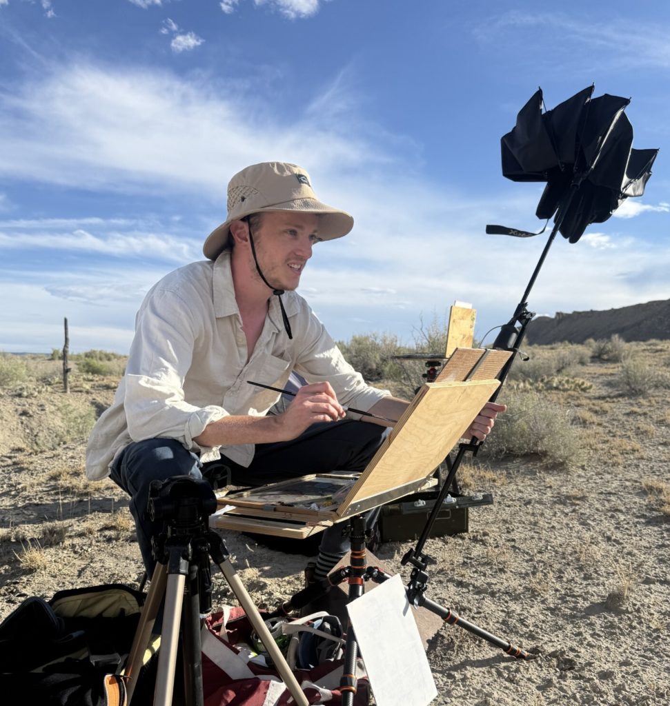 Painting the Desert of Helper