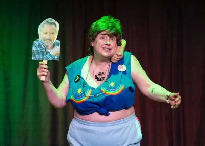 Famke performing for Improv SLC.