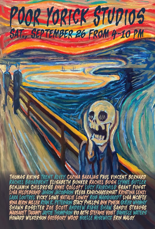 One-Night Adventure — Poor Yorick Open Studios September 26