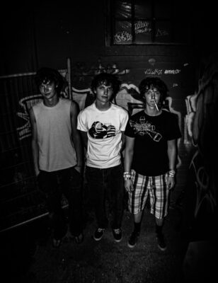L-R: Jack Hamilton, Kyle Ashcraft and Jayden Christensen of kickass. 