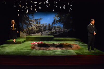 The open grave set of Facing East
