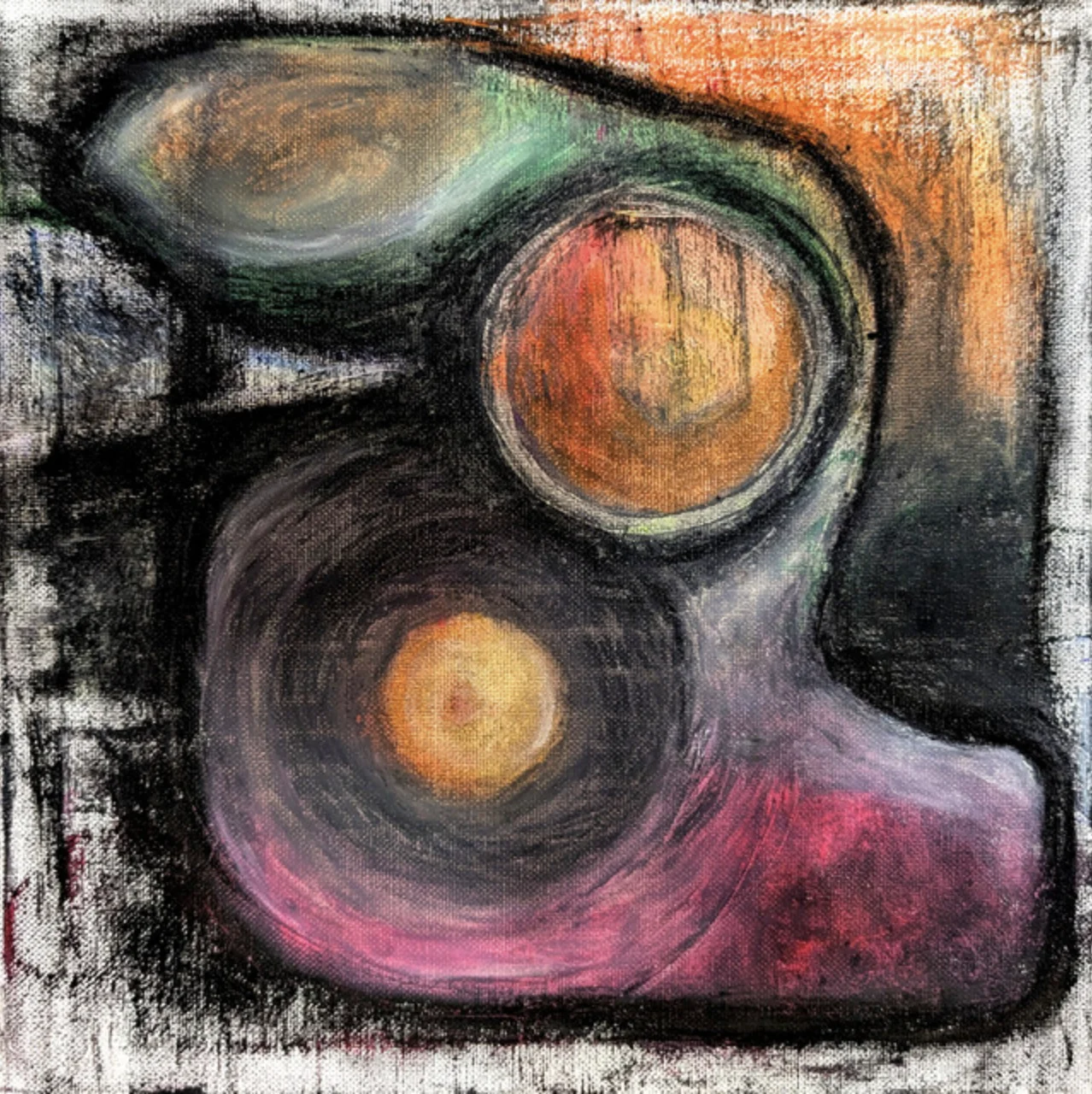 Abstract album cover of seventh sense by floatinground