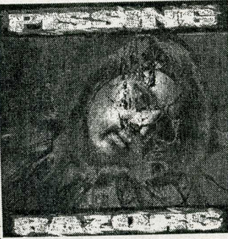 Album cover for the band Pissing Razors