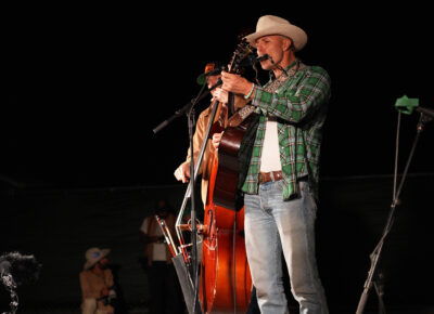 Local band, Triggers and Slips plays the Mesa stage. Photo: Steve Olpin