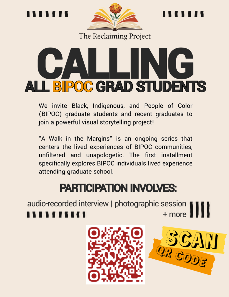 The Reclaiming Project Recruiting Participants