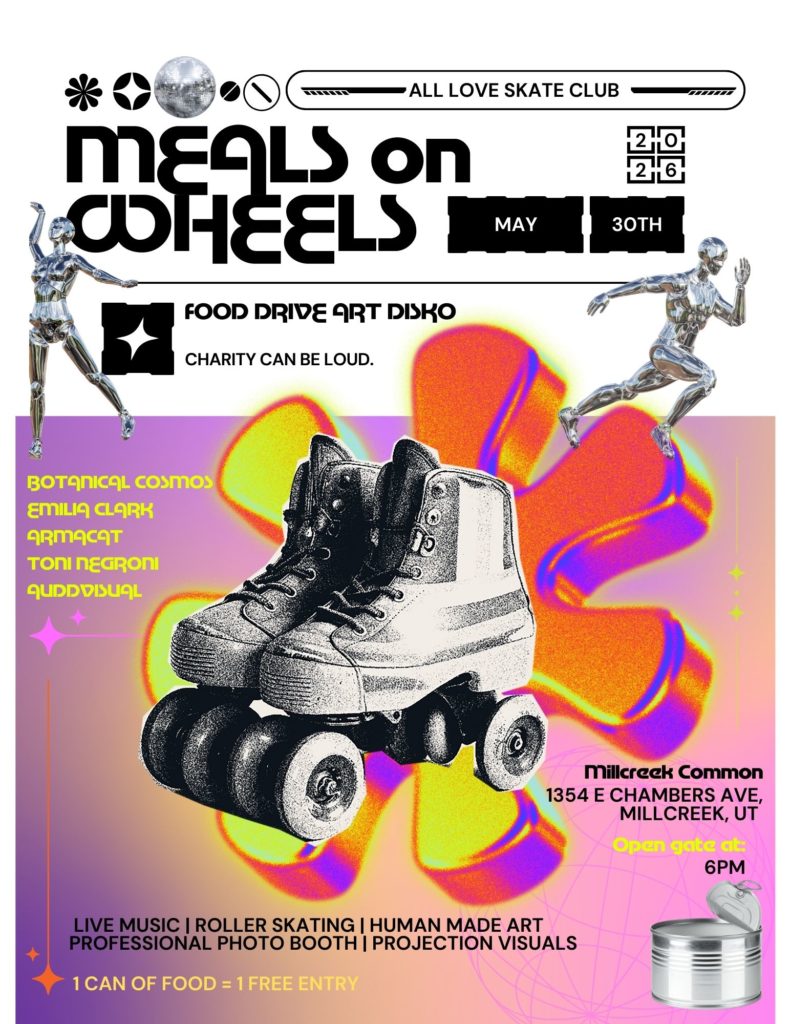 “MEALS ON WHEELS” ROLLER ART DISKO