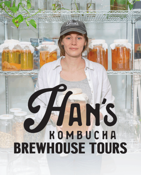 Han’s Kombucha Brewhouse Tour at HK Brewing Co Taproom & Bar
