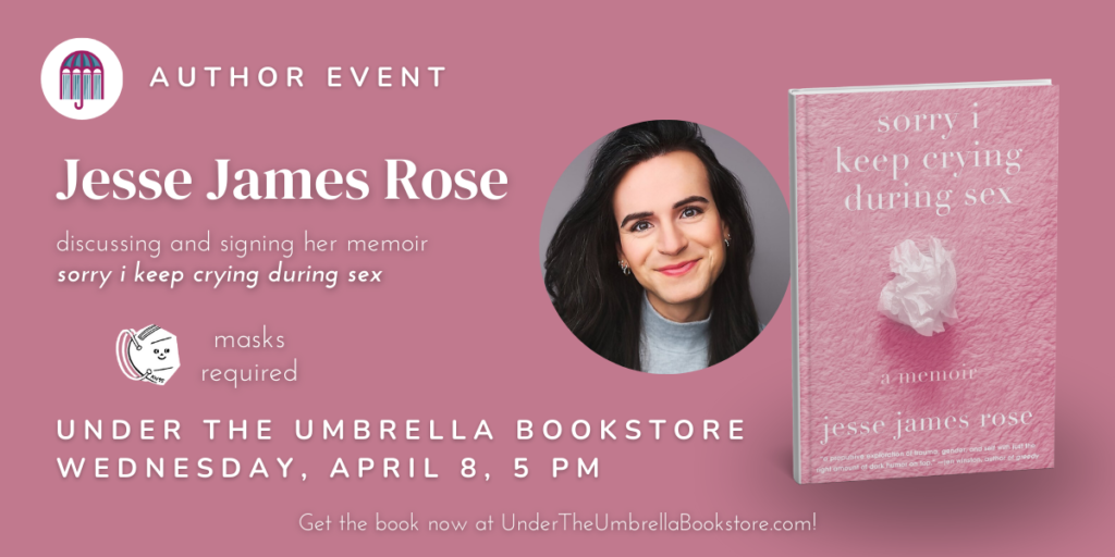 Jesse James Rose: sorry i keep crying during sex