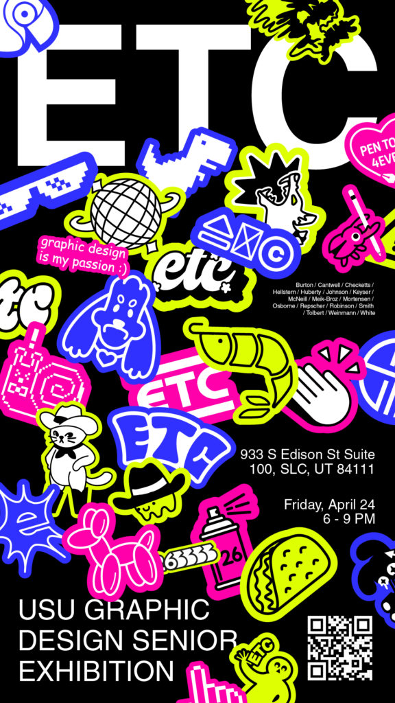 USU Graphic Design Senior Exhibition